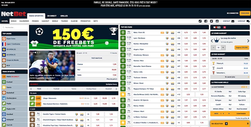netbet accueil